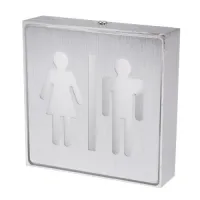 Светильник-указатель Brille LED-803/1W "WC" Светильник-указатель Brille LED-803/1W "WC"