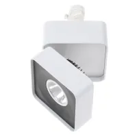 Прожектор трековый Brille LED-420/23W WW WH