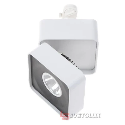 Прожектор трековий Brille LED-420/33W NW WH
