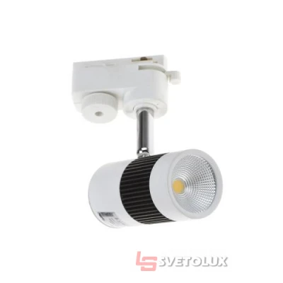 Прожектор трековий Brille LED-421/8W CW WH