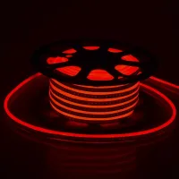 Светодиодная лента влагозащищенная 220V 14.4W 3014 Red NEON IP67 1m (BY-034/120) Brille Светодиодная лента влагозащищенная 220V 14.4W 3014 Red NEON IP67 1m (BY-034/120) Brille