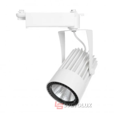 Прожектор трековий Brille LED-410/36W WW WH COB