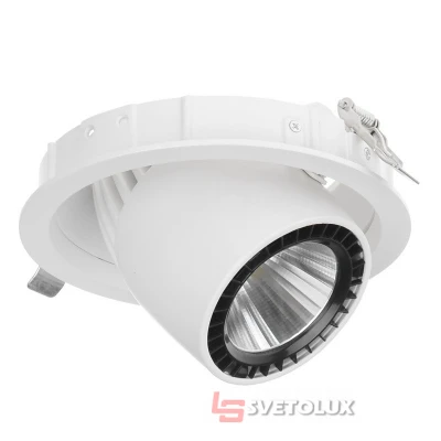 Светильник потолочный LED встроенный LED-56/24W WW WH COB Brille
