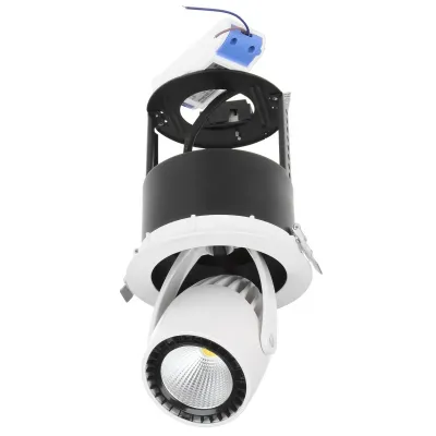 Светильник потолочный LED встроенный LED-57/24W WW WH COB Brille