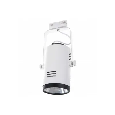 Прожектор трековый Brille LED-413/30W WW WH/BK COB