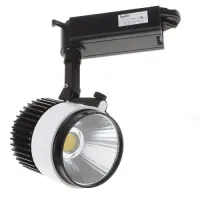 Прожектор трековий Brille LED-405/20W NW COB WH/BK Прожектор трековий Brille LED-405/20W NW COB WH/BK