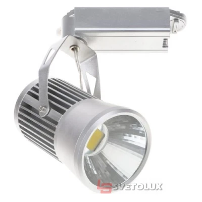 Прожектор трековый Brille LED-406/20W NW COB SL