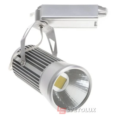 Прожектор трековый Brille LED-406/30W NW COB SL