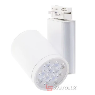 Прожектор трековий Brille LED-408/12W NW WH
