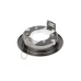Світильник точковий Brille HDL-DS 154 BK/CHR для LED GX53