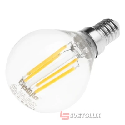 Лампа светодиодная Brille LED E14 4W NW G45 COG