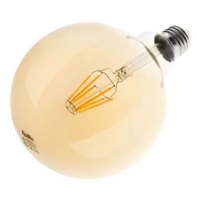 Лампа светодиодная Brille LED E27 6W WW G125 COG (мат. золото) Лампа светодиодная Brille LED E27 6W WW G125 COG (мат. золото)