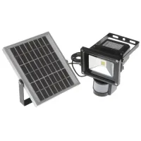 Прожектор светодиодный Brille HL-42/10W LED SMD CW IP65 с датчиком движения