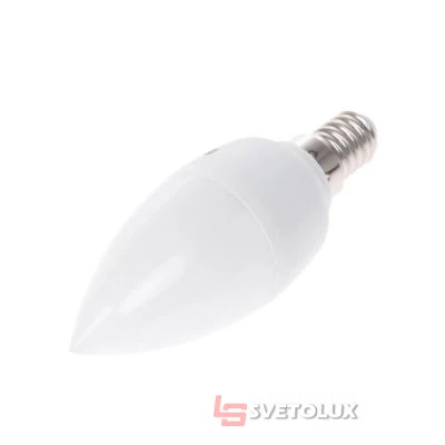 Светодиодная лампа Brille E14 6W 6 pcs WW C37-P SMD2835
