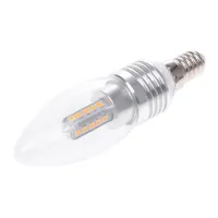 Светодиодная лампа Brille E14 5W 20 pcs WW C37-A SMD2835(silver) Светодиодная лампа Brille E14 5W 20 pcs WW C37-A SMD2835(silver)