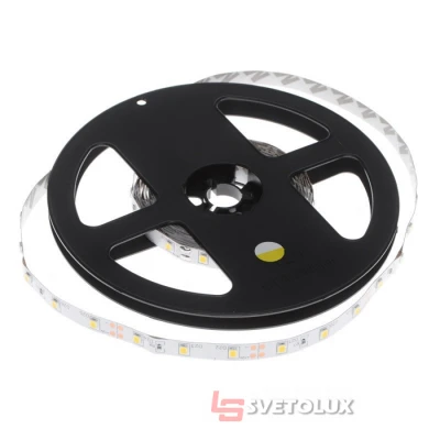 Светодиодная лента Brille BY-030/60 12V 5м 2835 WW PCB IP20 