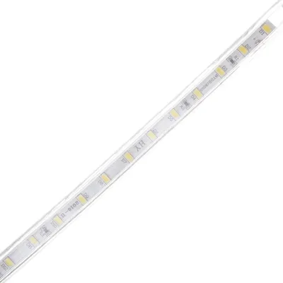 Светодиодная лента влагозащищенная теплый оттенок 220V 3.8W 5730 WW IP65 1m (BY-033/60) Brille