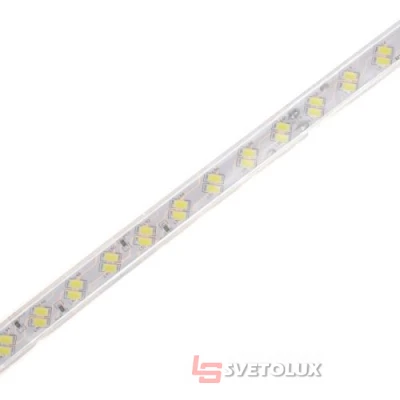 Лента светодиодная Brille BY-033/120 220V 100м 5730 CW IP65