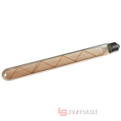 Светодиодная лампа Brille LED E27 8W WW T30 COG (мат. золото)