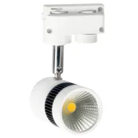 Прожектор трековый Brille KW-56/10W WW WH/BK LED Прожектор трековый Brille KW-56/10W WW WH/BK LED