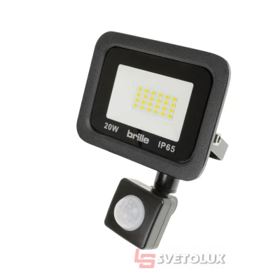 Светодиодный прожектор с датчиком движения HL-19P/20W NW IP65