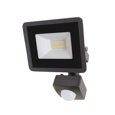 Прожектор светодиодный с датчиком движения HL-19P/7.5W CW IP65 Brille Прожектор светодиодный с датчиком движения HL-19P/7.5W CW IP65 Brille