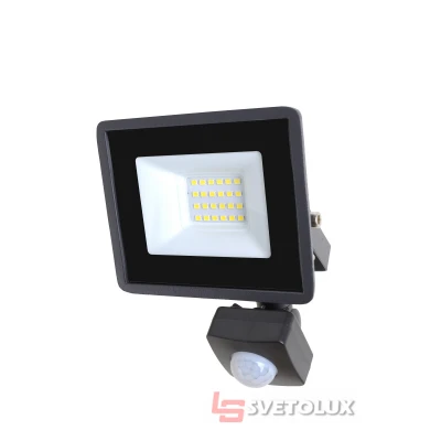 Прожектор світлодіодний з датчиком руху HL-19P/15W CW IP65 Brille