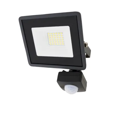 Прожектор светодиодный с датчиком движения HL-19P/22.5W WW IP65 Brille Прожектор светодиодный с датчиком движения HL-19P/22.5W WW IP65 Brille