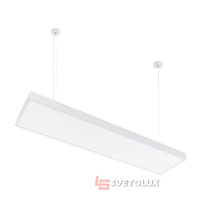Светильник подвесной линейный офисный светодиодный FLF-94/105W CW WH Brille