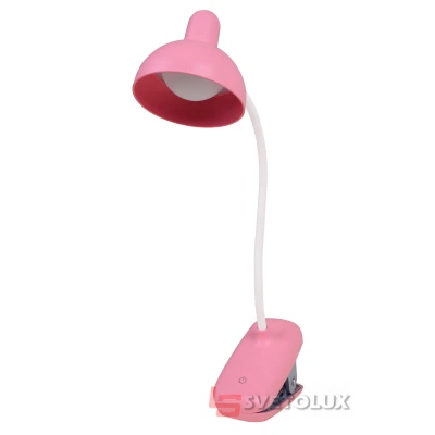 Настольная лампа LED з USB 5W Pink (SL-124) Brille