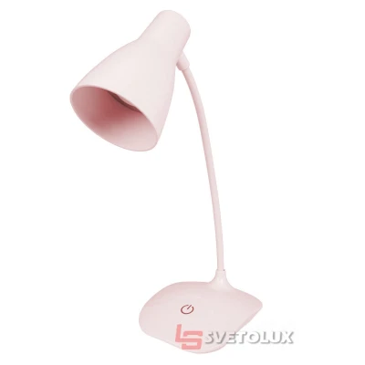 Настольная лампа LED з USB 5W Pink (SL-126) Brille