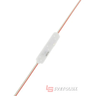 Светодиодный модуль Brille BY-018/3LED 5730 RED 12V IP65 