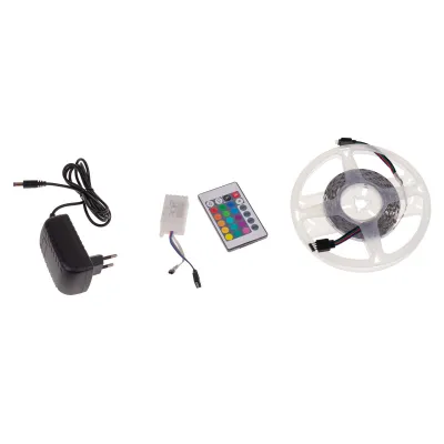 Цветная LED лента с пультом Smart 12V 4W 2835 RGB IP20 5m (BY-073/54) Brille