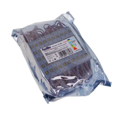 Светодиодный модуль 12V 1.2W SMD 2835 WW IP65 (BY-093/5) Brille Светодиодный модуль 12V 1.2W SMD 2835 WW IP65 (BY-093/5) Brille