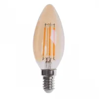 Лампа светодиодная Brille LED E14 6W WW C35 COG (мат. золото) Лампа светодиодная Brille LED E14 6W WW C35 COG (мат. золото)