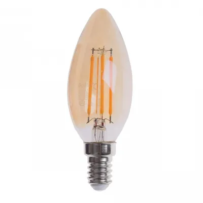 Лампа светодиодная Brille LED E14 6W WW C35 COG (мат. золото) Лампа светодиодная Brille LED E14 6W WW C35 COG (мат. золото)