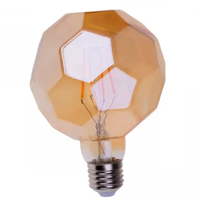 Лампа світлодіодна Brille LED E27 6W WW LB COG (мат. золото) Лампа світлодіодна Brille LED E27 6W WW LB COG (мат. золото)