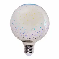 Лампа светодиодная Brille LED E27 3W 3D G95 COG