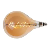 Лампа светодиодная E27 LED 4W WW A165S COG (amber) Brille