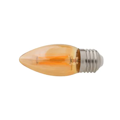 Лампа LED E27 6W WW C35 COG (мат.золото) 220V Brille Лампа LED E27 6W WW C35 COG (мат.золото) 220V Brille