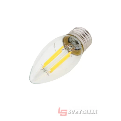Светодиодная лампа E27 6W NW C35 COG 220V Brille