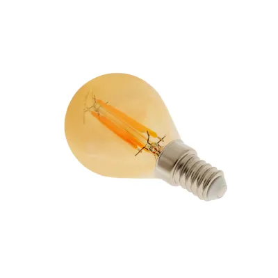 Лампа светодиодная LED 6W Е14 COG WW G45 Amber 220V Brille