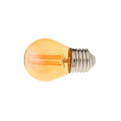 Лампа светодиодная LED 6W E27 COG WW G45 Amber 220V Brille Лампа светодиодная LED 6W E27 COG WW G45 Amber 220V Brille