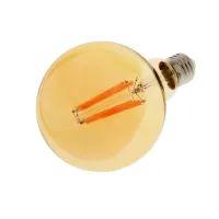 Світлодіодна лампа LED 12W E27 COG WW G95 Amber 220V Brille