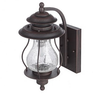 Світильник вуличний Brille GL-96 AM BK/Rust