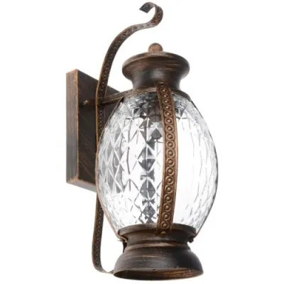 Світильник вуличний Brille GL-99 A BK/G