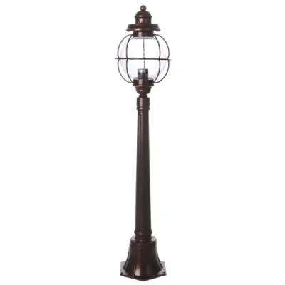 Світильник вуличний Brille GL-103 DL RED/BK