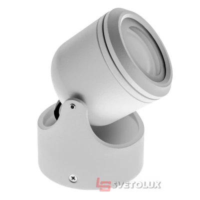 Подсветка фасадная настенная накладная IP44 AL-112/1 GU10 WH Brille