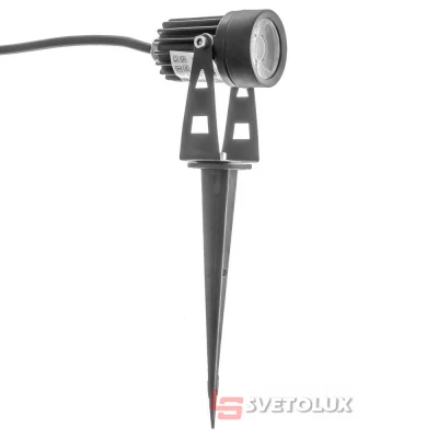 Светильник грунтовый LED встраиваемый IP65 AS-09/3W RGB BK Brille