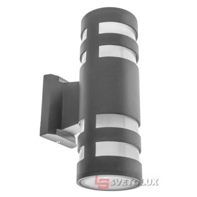 Уличный светильник Brille AL-115/2 E27 BK IP54